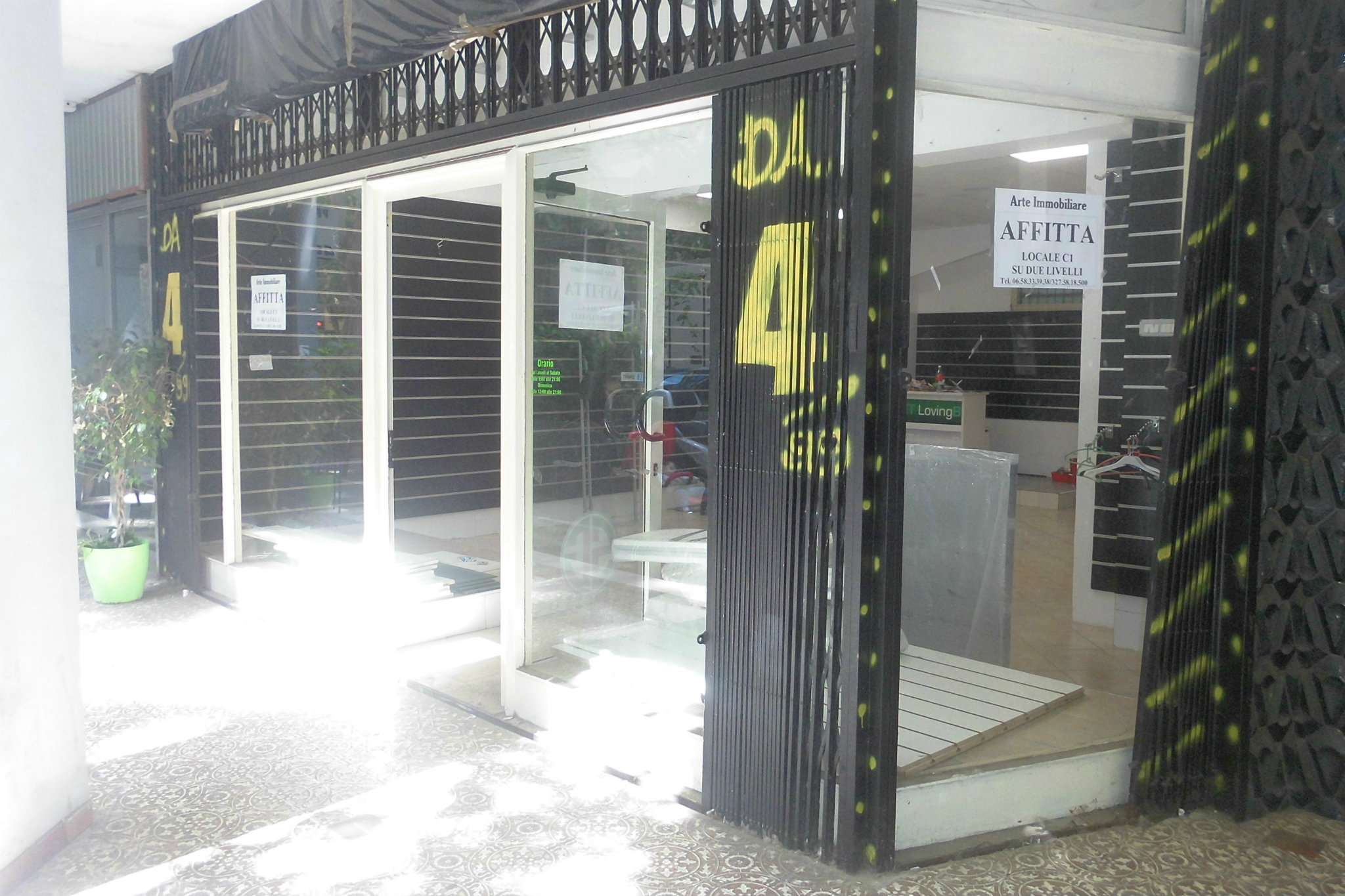 Negozio - Loc.Com. ROMA affitto  MARCONI oderisi da gubbio ARTE IMMOBILIARE S.R.L