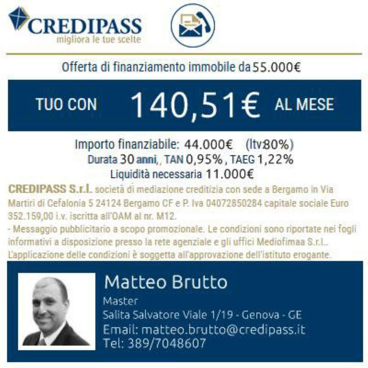 Appartamento BUSALLA vendita   ITALIA Del Guasta Studio Immobiliare