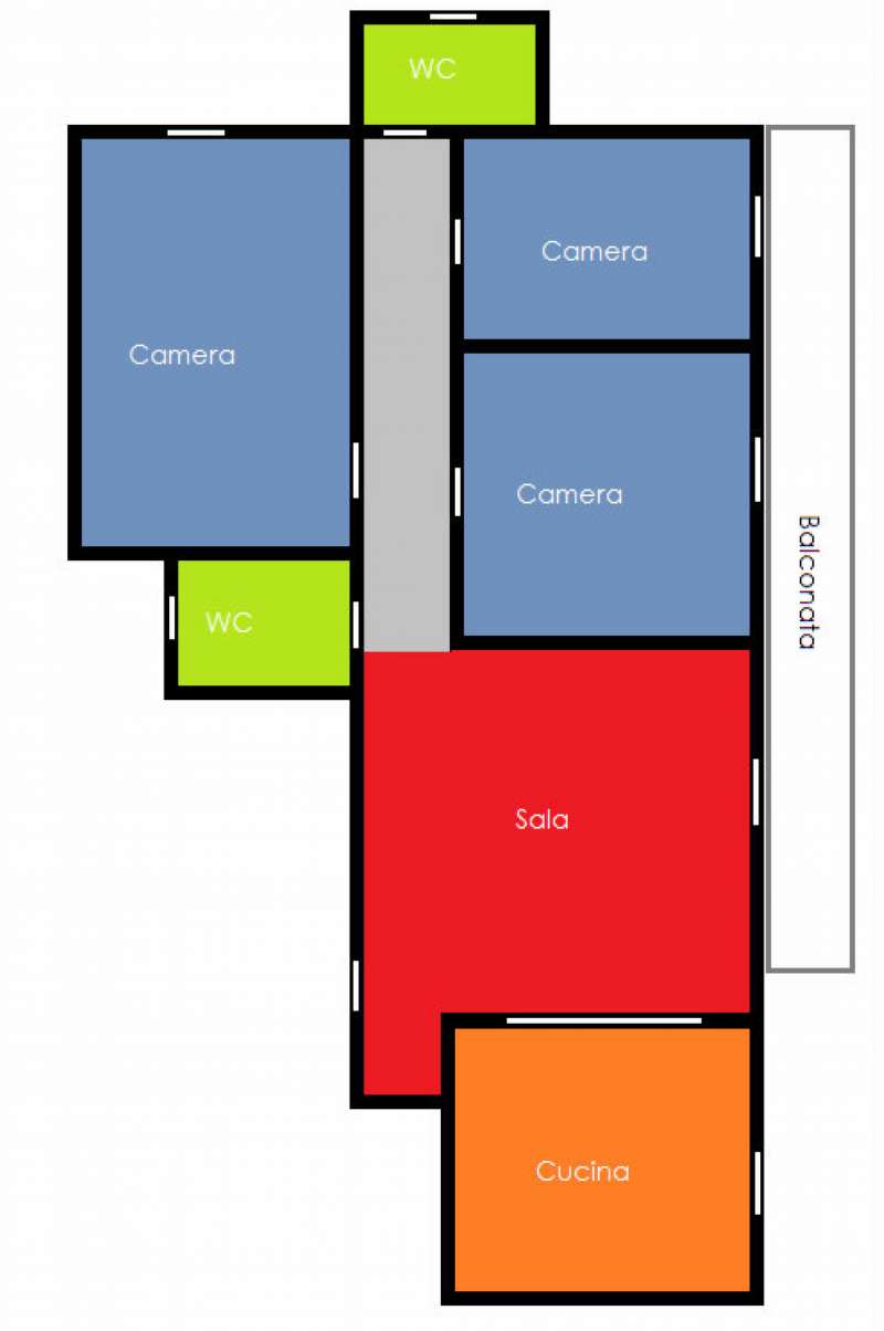 Appartamento GENOVA vendita  QUINTO Antica Romana di Quinto Se Imm Srl