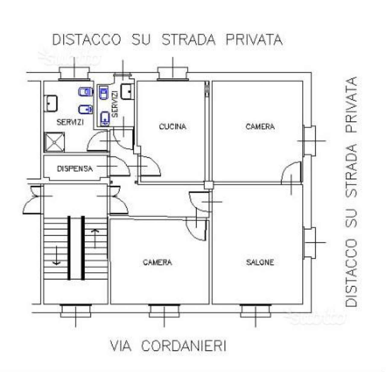 Appartamento GENOVA affitto   Cordanieri Se Imm Srl