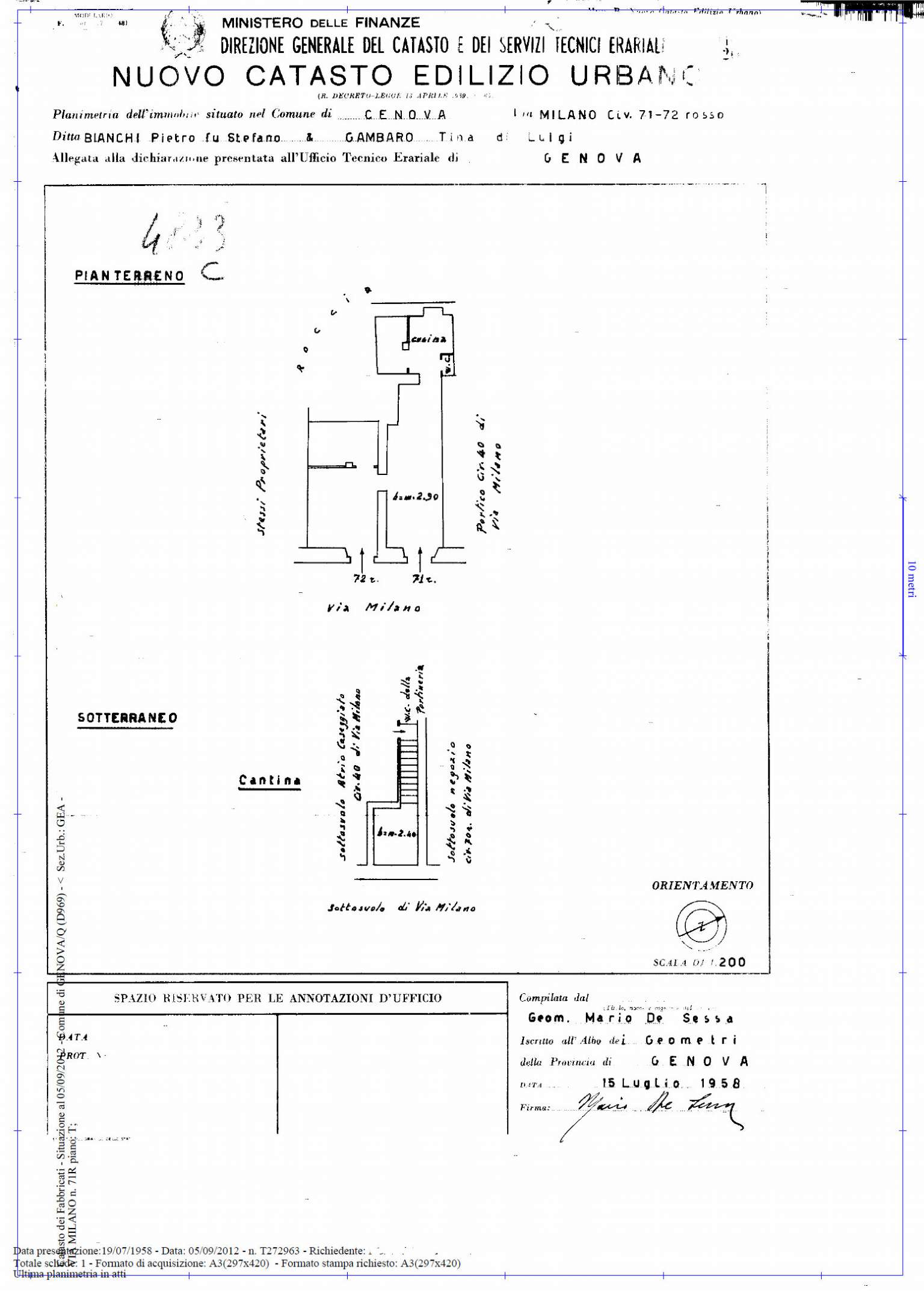 Negozio - Loc.Com. GENOVA vendita   Milano Genovesimmobiliare