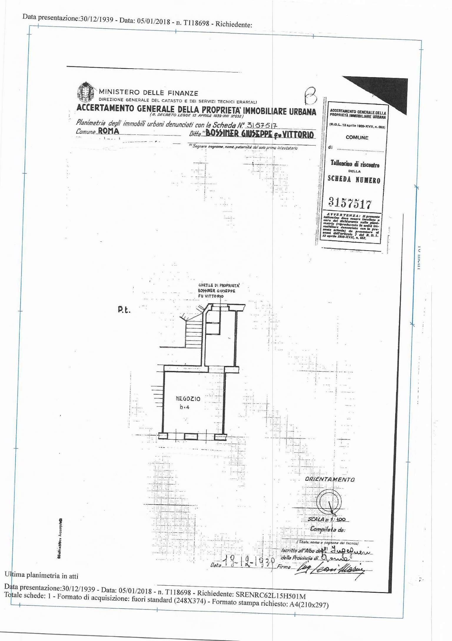 Negozio - Loc.Com. ROMA affitto  NOMENTANO  della Lega Lombarda PUNTO IMMOBILIARE PROVINCIE