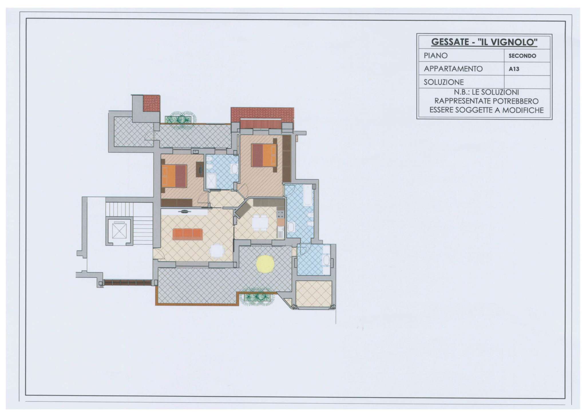 Attico GESSATE vendita   Via torino La Corte Immobiliare