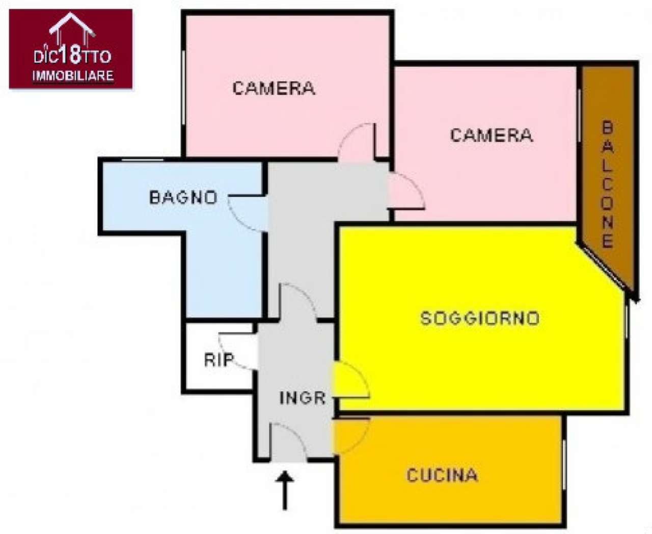 Appartamento MILANO vendita  BAGGIO val cannobina DICIOTTO IMMOBILIARE