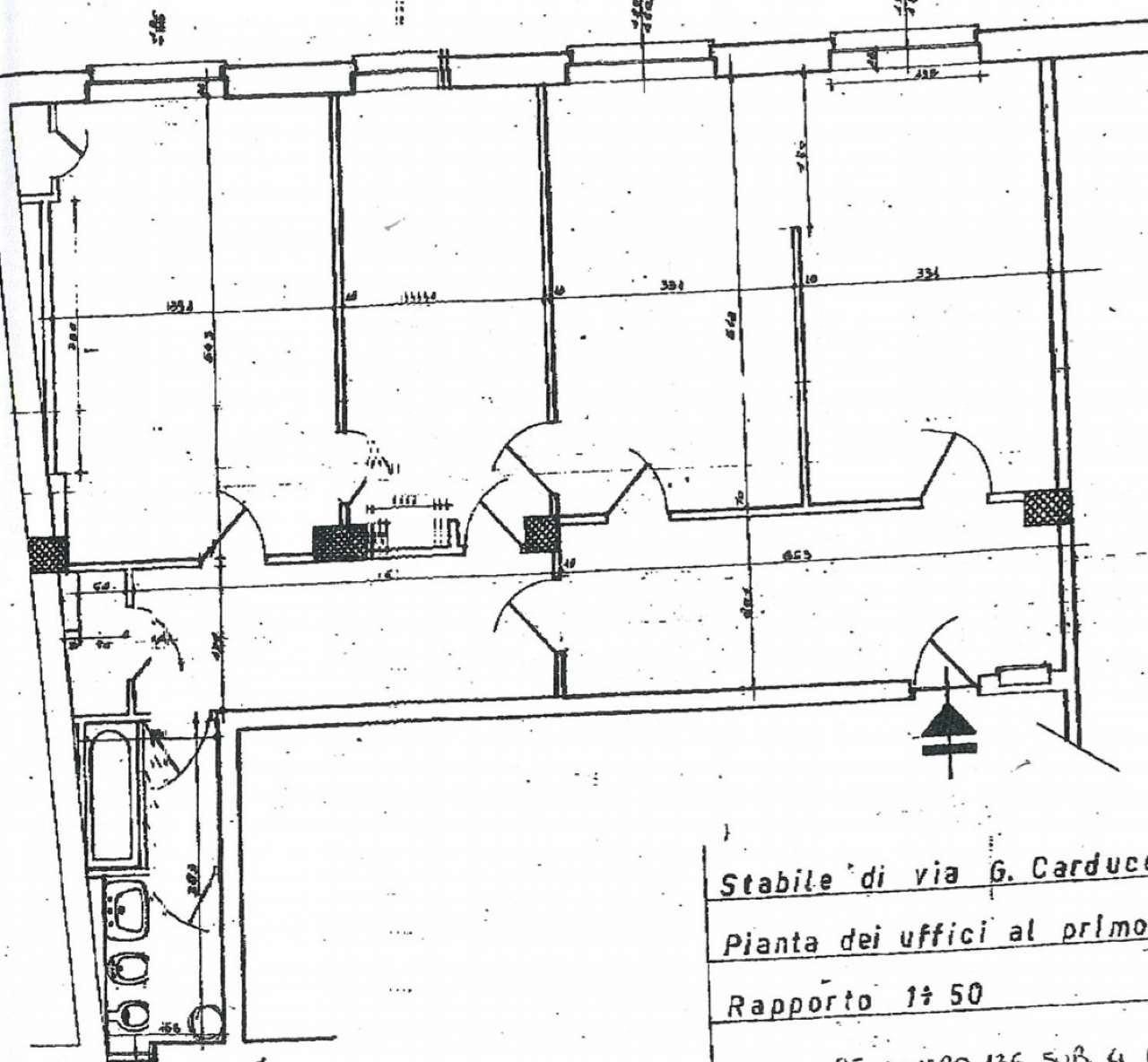 Ufficio - Loc.Com. MILANO affitto  CENTRO STORICO Carducci GESTIONI IMMOBILIARI LAZZARONI SRL