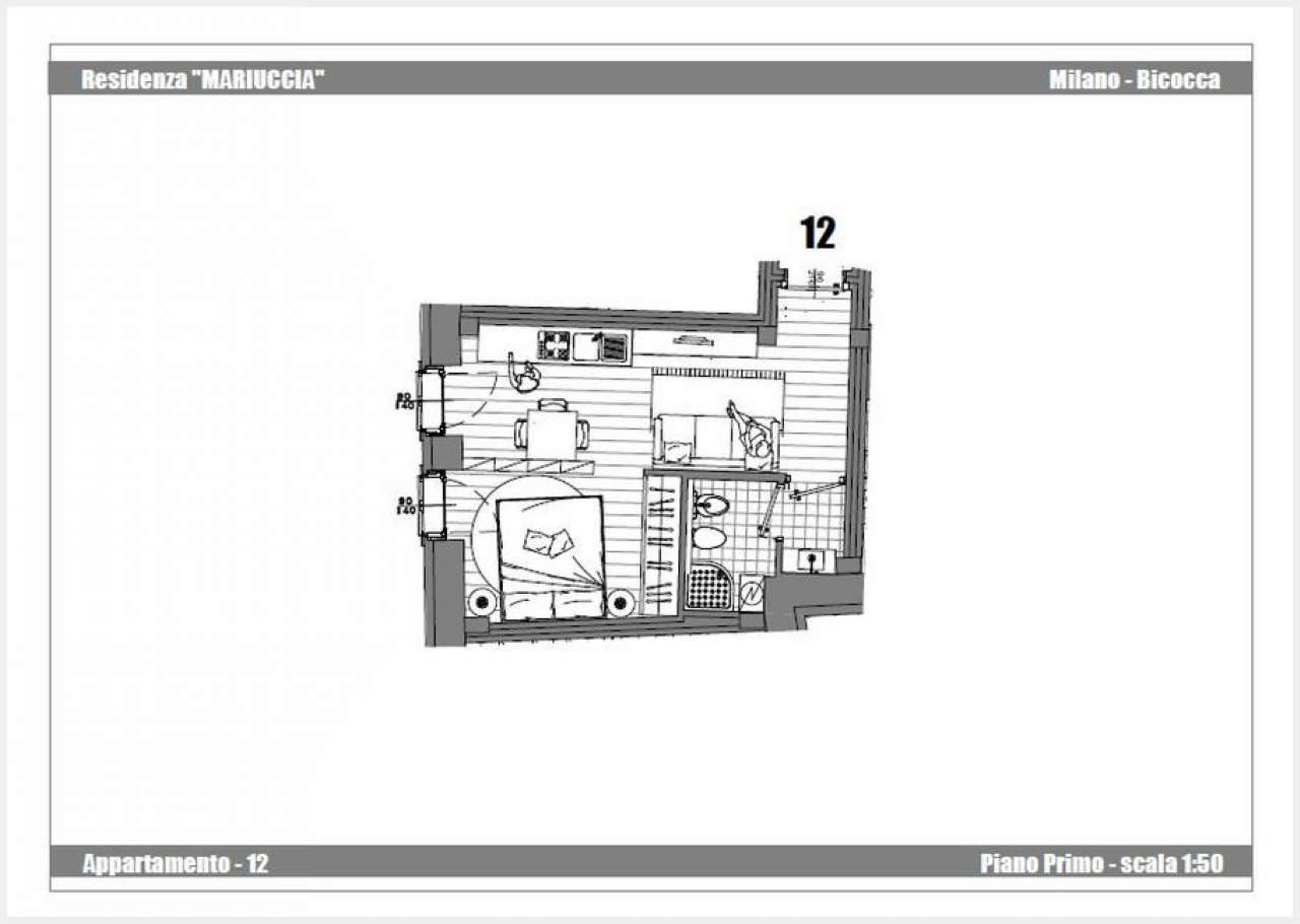 Appartamento MILANO vendita  BICOCCA Via Roberto Cozzi Olimpia RE