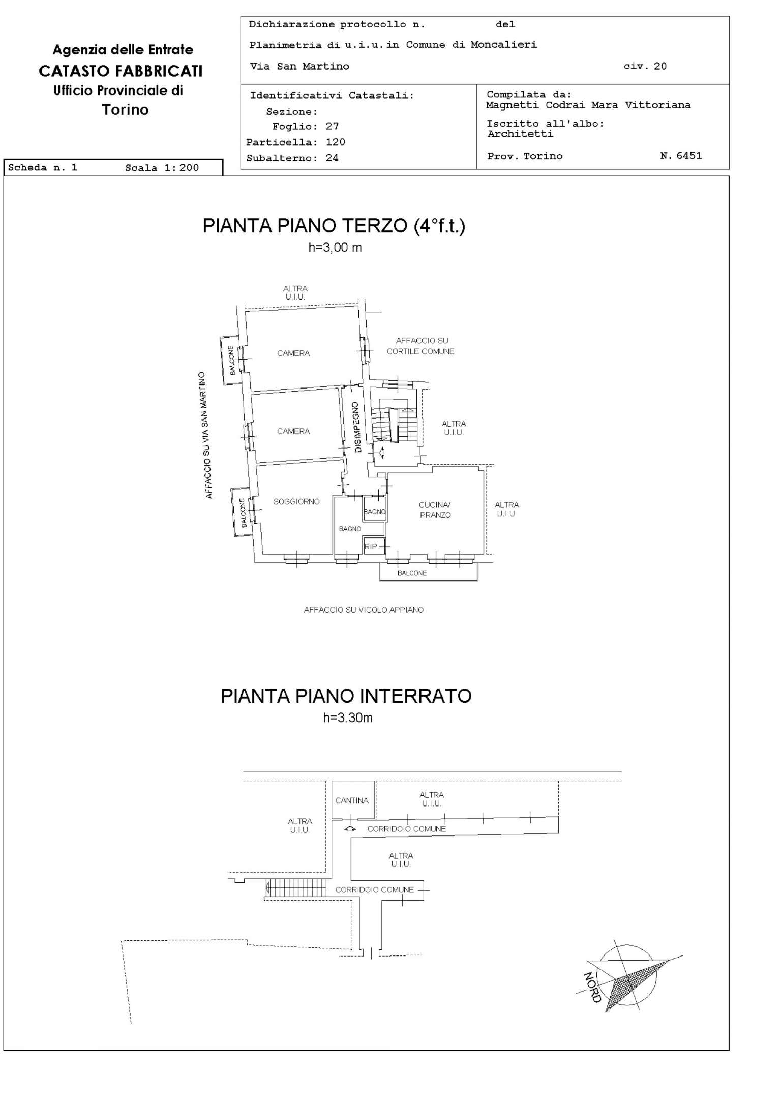 Appartamento MONCALIERI vendita  CENTRO STORICO San Martino Salerno Servizi Immobiliari