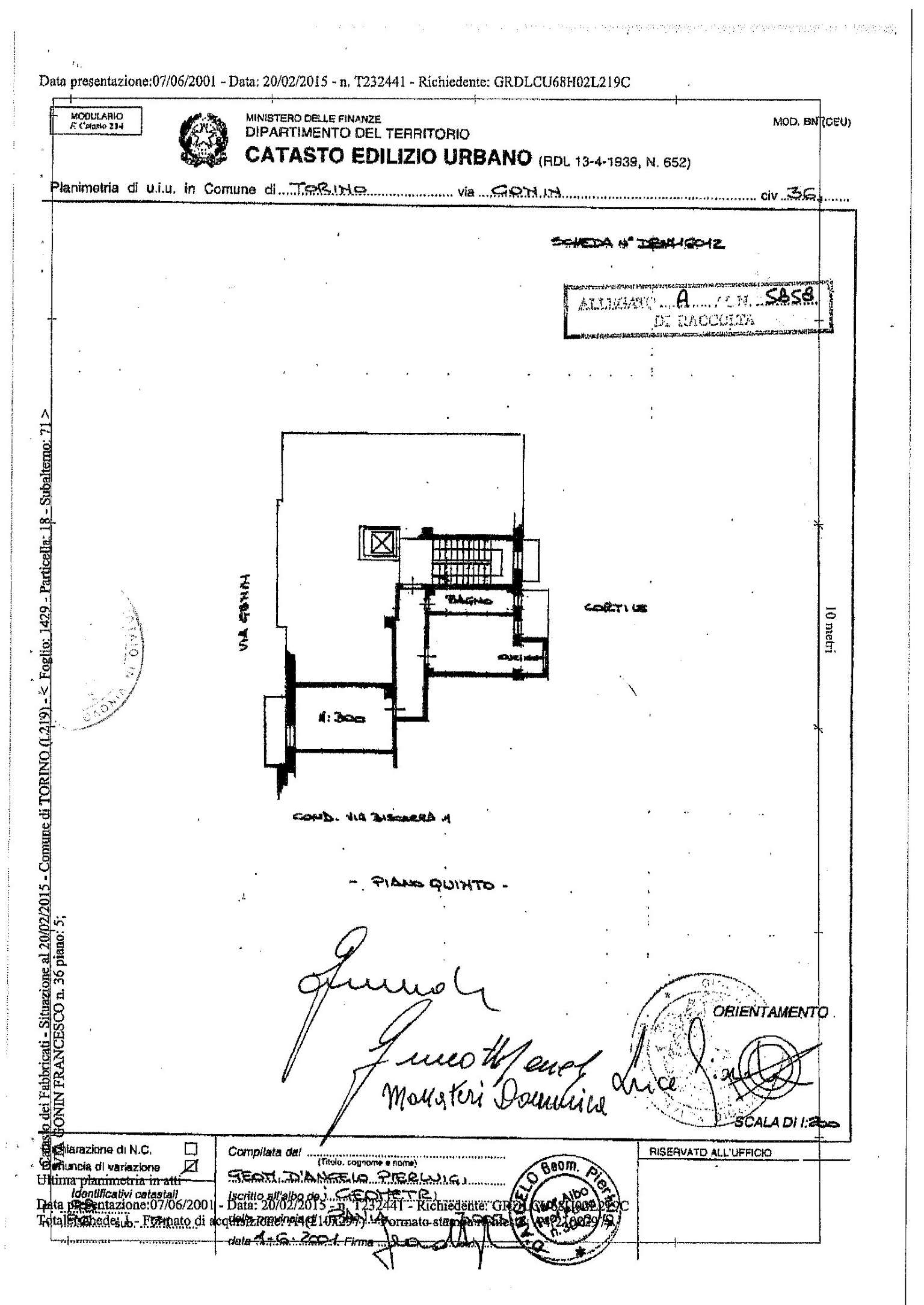 Appartamento TORINO vendita  MIRAFIORI NORD Gonin Salerno Servizi Immobiliari