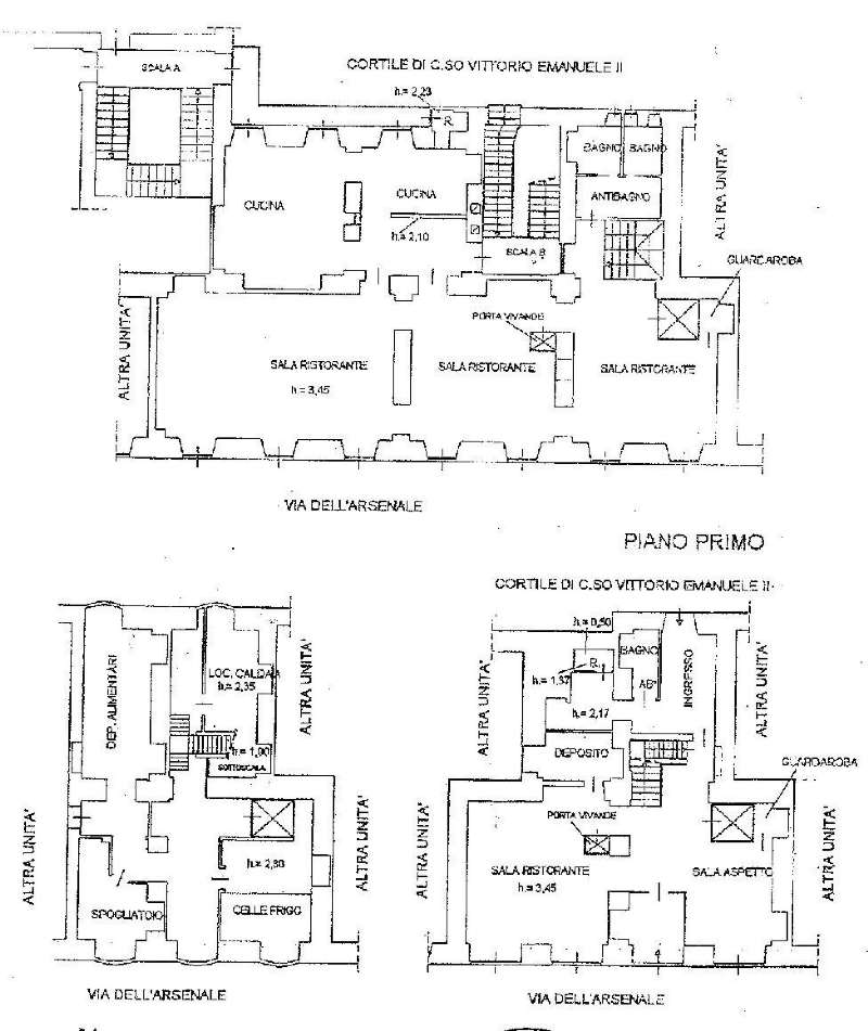 Negozio - Loc.Com. TORINO affitto  CENTRO Arsenale Haston & Aston Associati