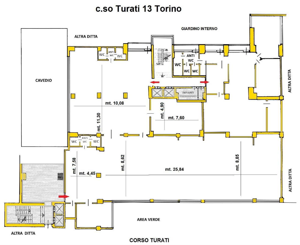 Ufficio - Loc.Com. TORINO vendita  TURATI TURATI Haston & Aston Associati