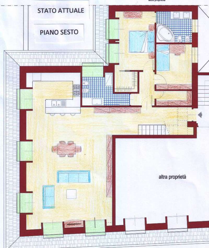 Attico MILANO vendita  V GIORNATE  SIGEI SRL www.sigei.it