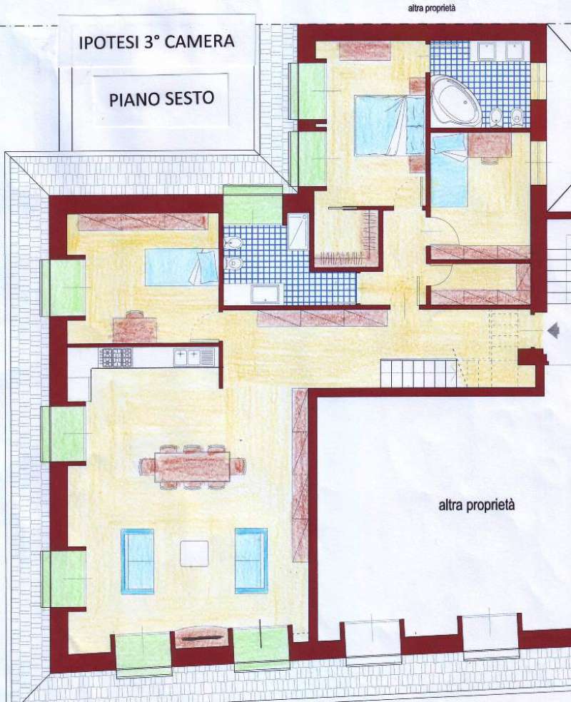 Attico MILANO vendita  V GIORNATE  SIGEI SRL www.sigei.it