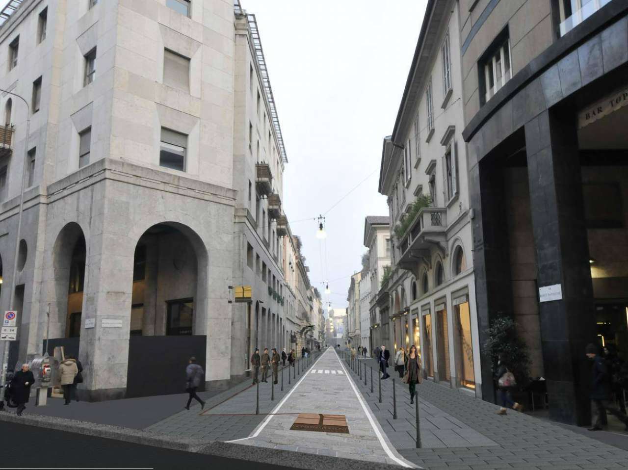 Show Room MILANO affitto  CENTRO STORICO Monte Napoleone REALAB