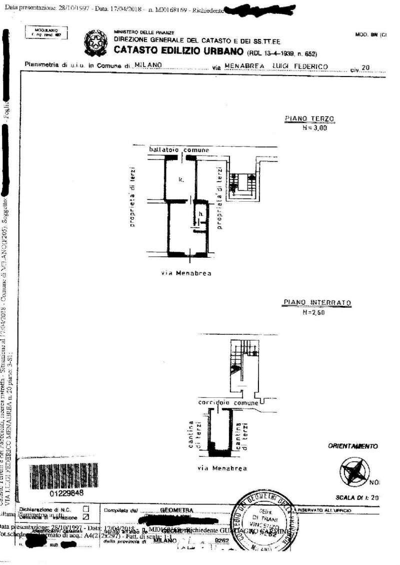 Appartamento MILANO vendita  ISOLA Luigi Federico Menabrea IMMOBILIARE DELLA SCALA