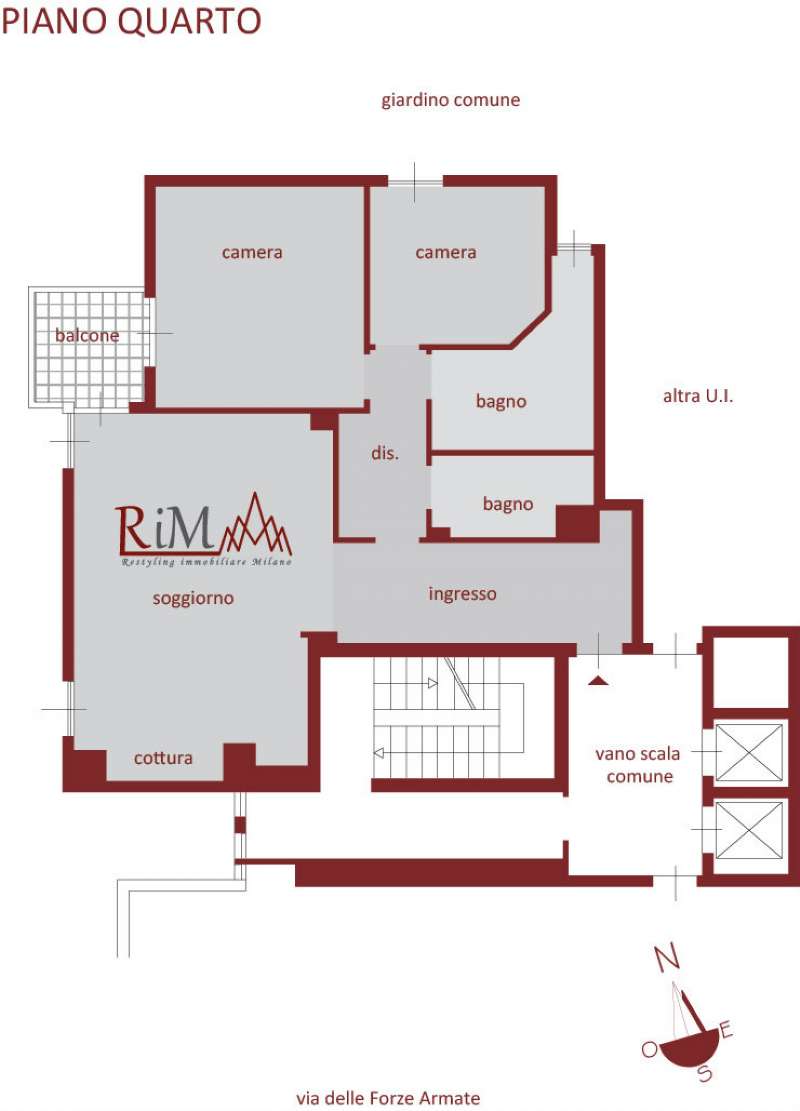  milano vendita quart: baggio rim restyling immobiliare milano