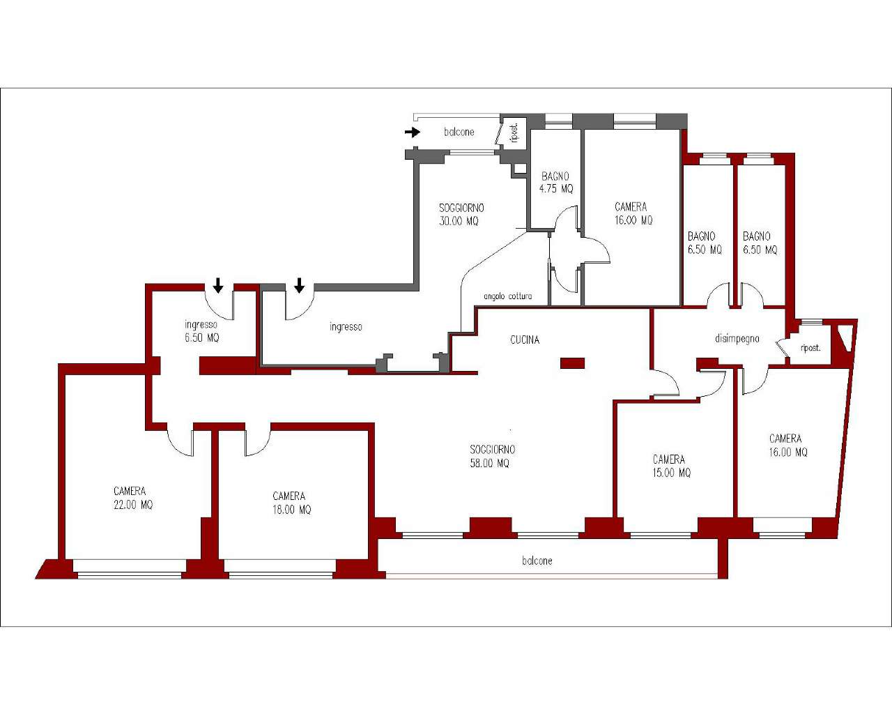 Appartamento MILANO vendita  FIERA ANTONIO CANOVA IMI Immobiliare Milano - Affiliato Sant'Agostino