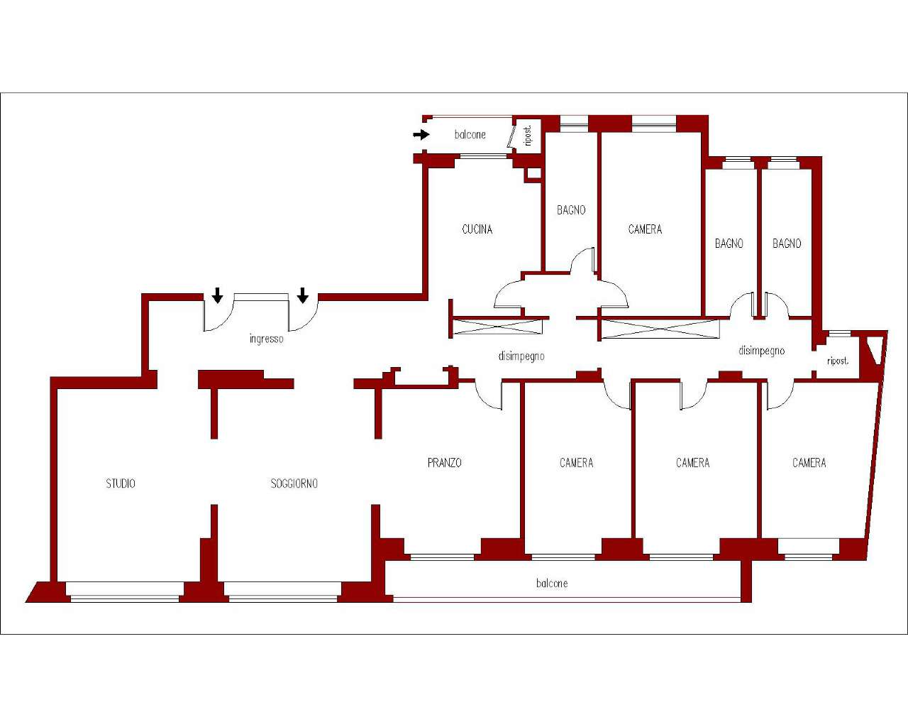 Appartamento MILANO vendita  FIERA ANTONIO CANOVA IMI Immobiliare Milano - Affiliato Sant'Agostino