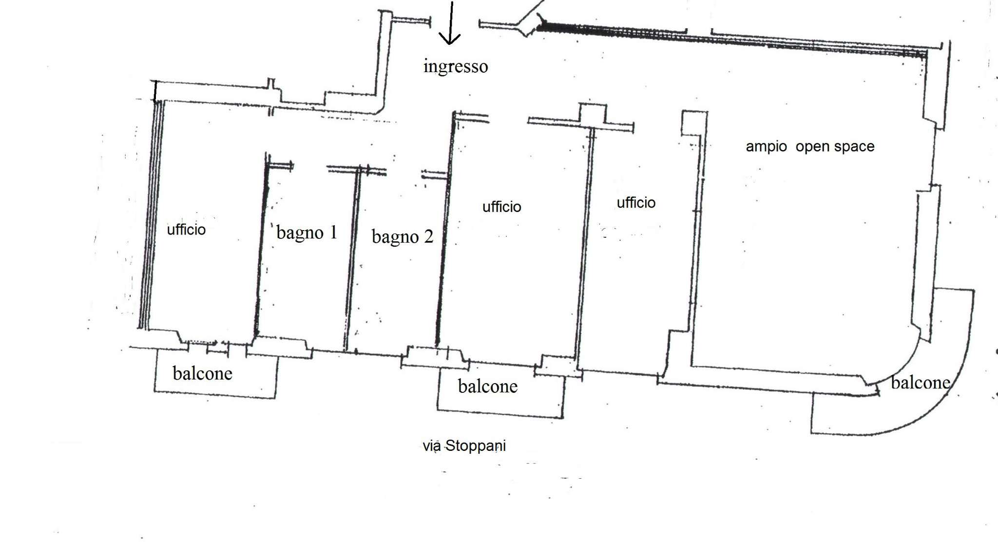 Ufficio - Loc.Com. MILANO affitto  BUENOS AIRES Stoppani Eurogrim S.a.s. di Grimaldi Luigi e C.