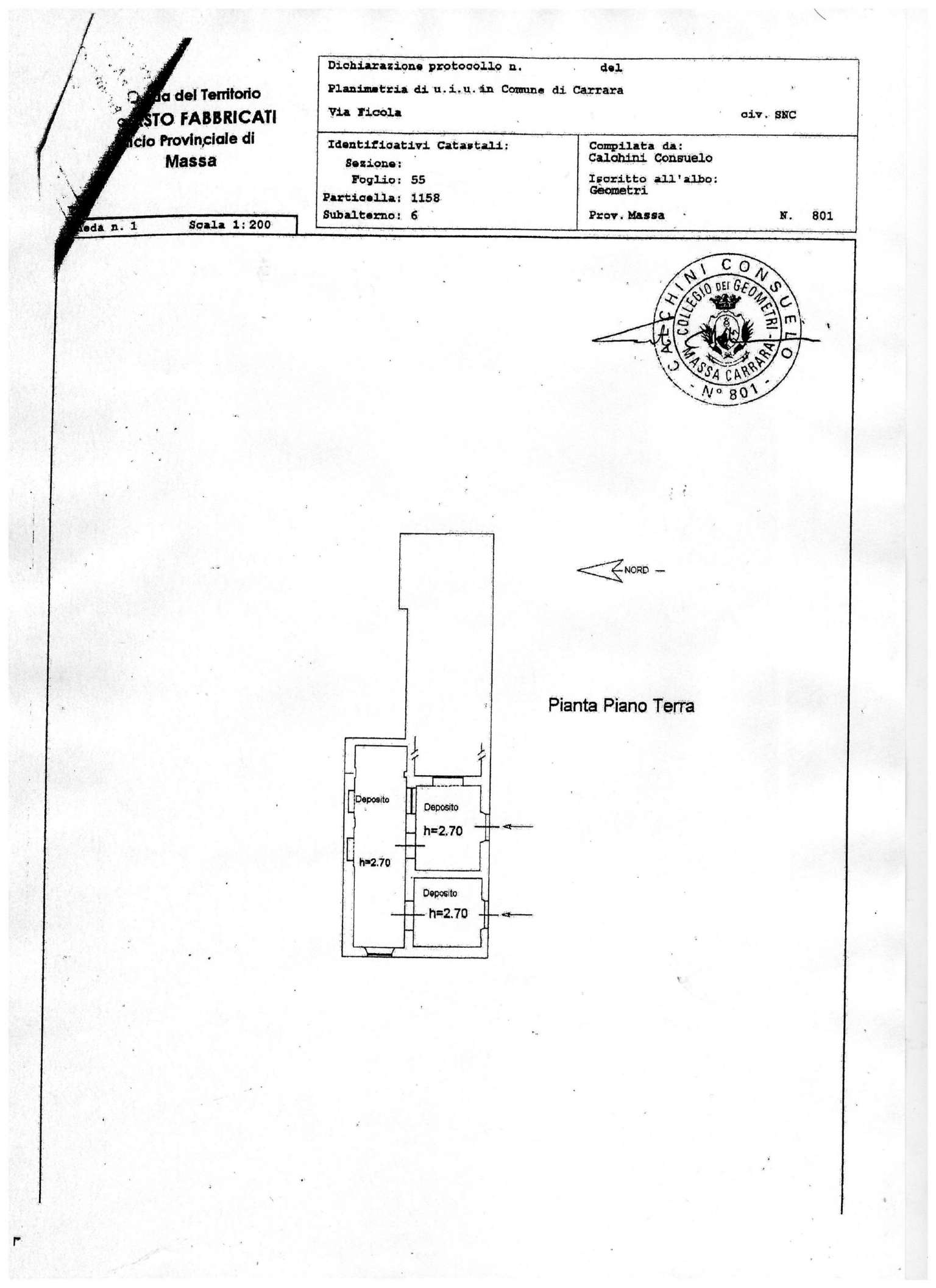 Rustico - Cascina CARRARA vendita   FICOLA MD IMMOBILIARE