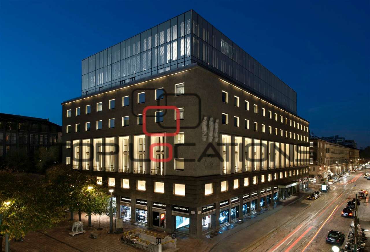 Negozio - Loc.Com. MILANO affitto  CENTRO STORICO Monte Napoleone Top Locations