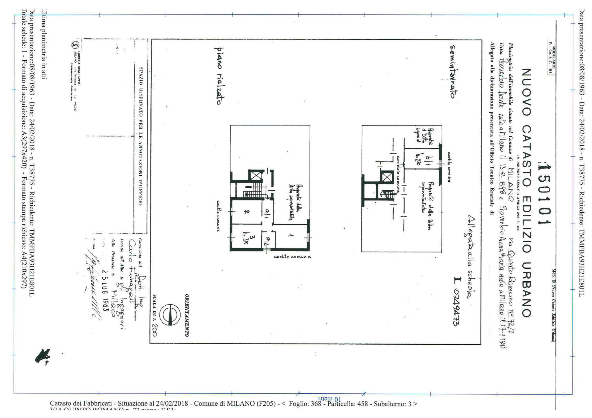 Appartamento MILANO vendita  BAGGIO Via Quinto Romano RE/MAX Trinity