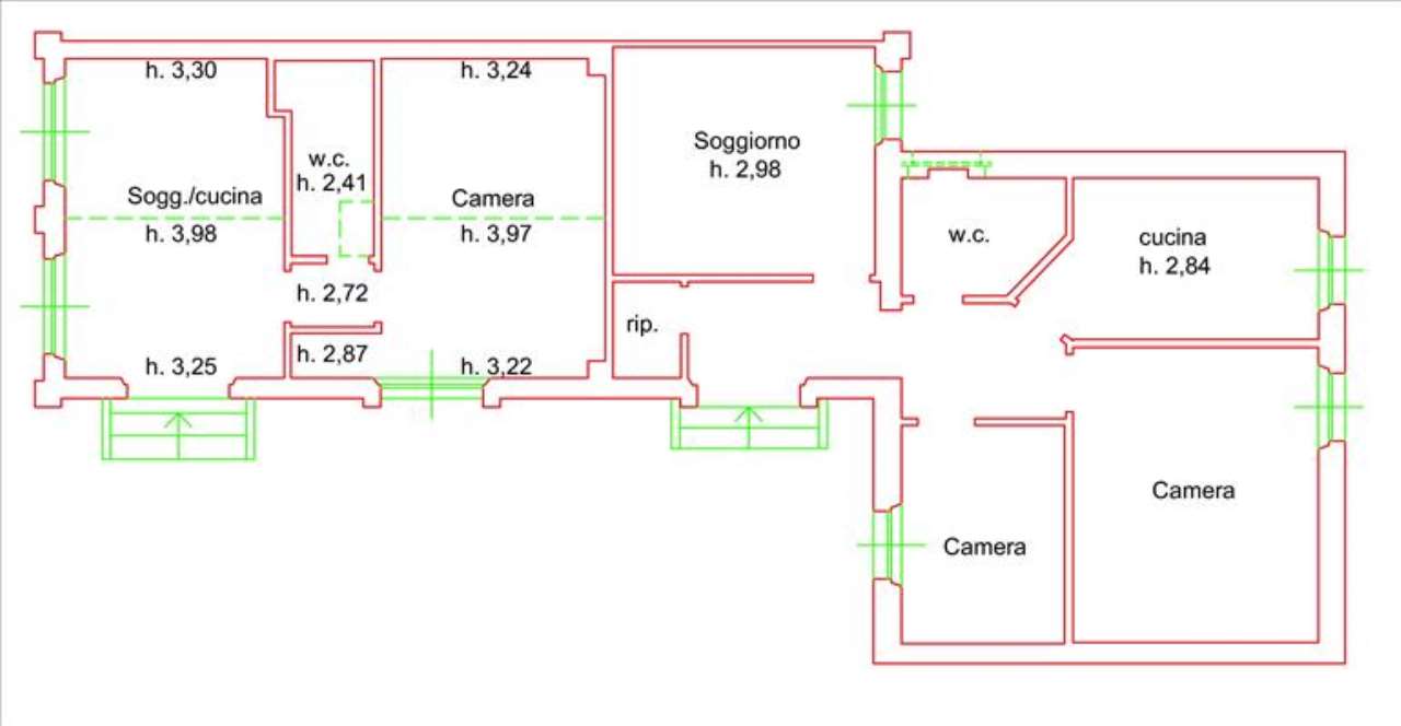 Appartamento SIENA vendita   Via Aretina Luppoli Case