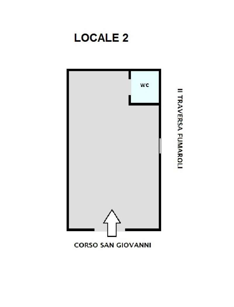 Negozio - Loc.Com. NAPOLI vendita  PONTICELLI  Progetto Casa