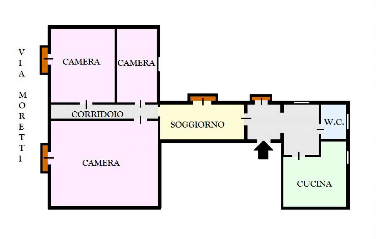  portici vendita quart:  progetto-casa