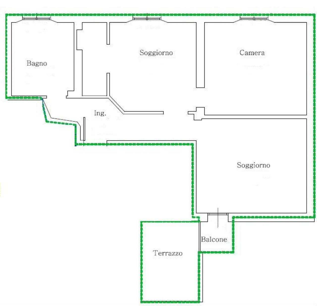 Appartamento BOLOGNA vendita  SANTA VIOLA Emilia Ponente Affiliato Gabetti - 4 Immobiliare s.r.l.