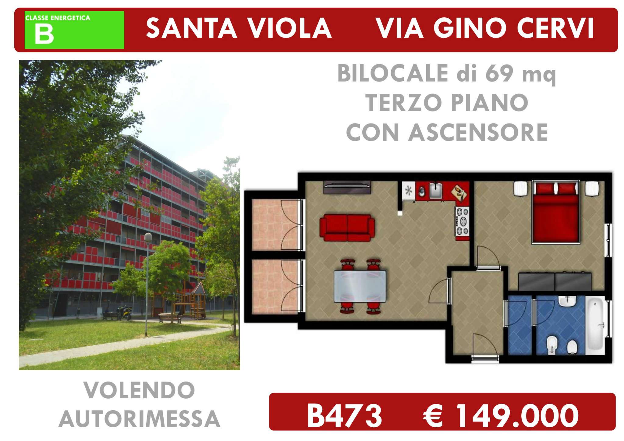  bologna vendita quart: santa viola gabetti santaviola