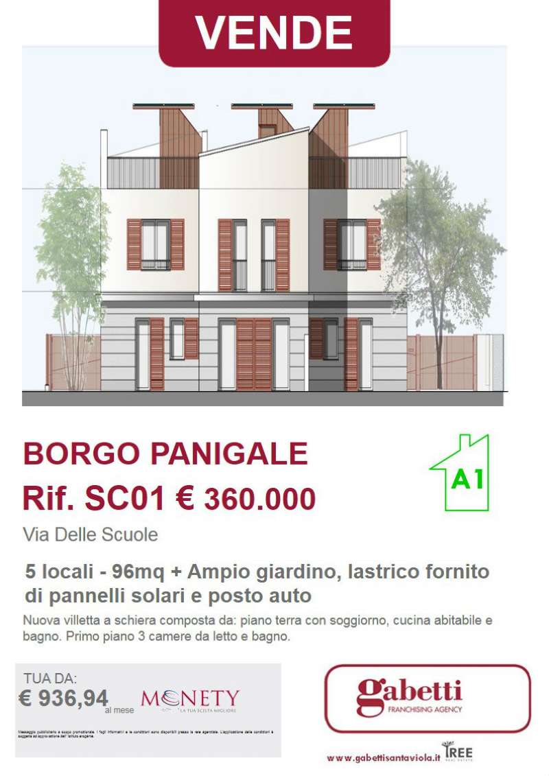  bologna vendita quart: borgo panigale  gabetti-santaviola