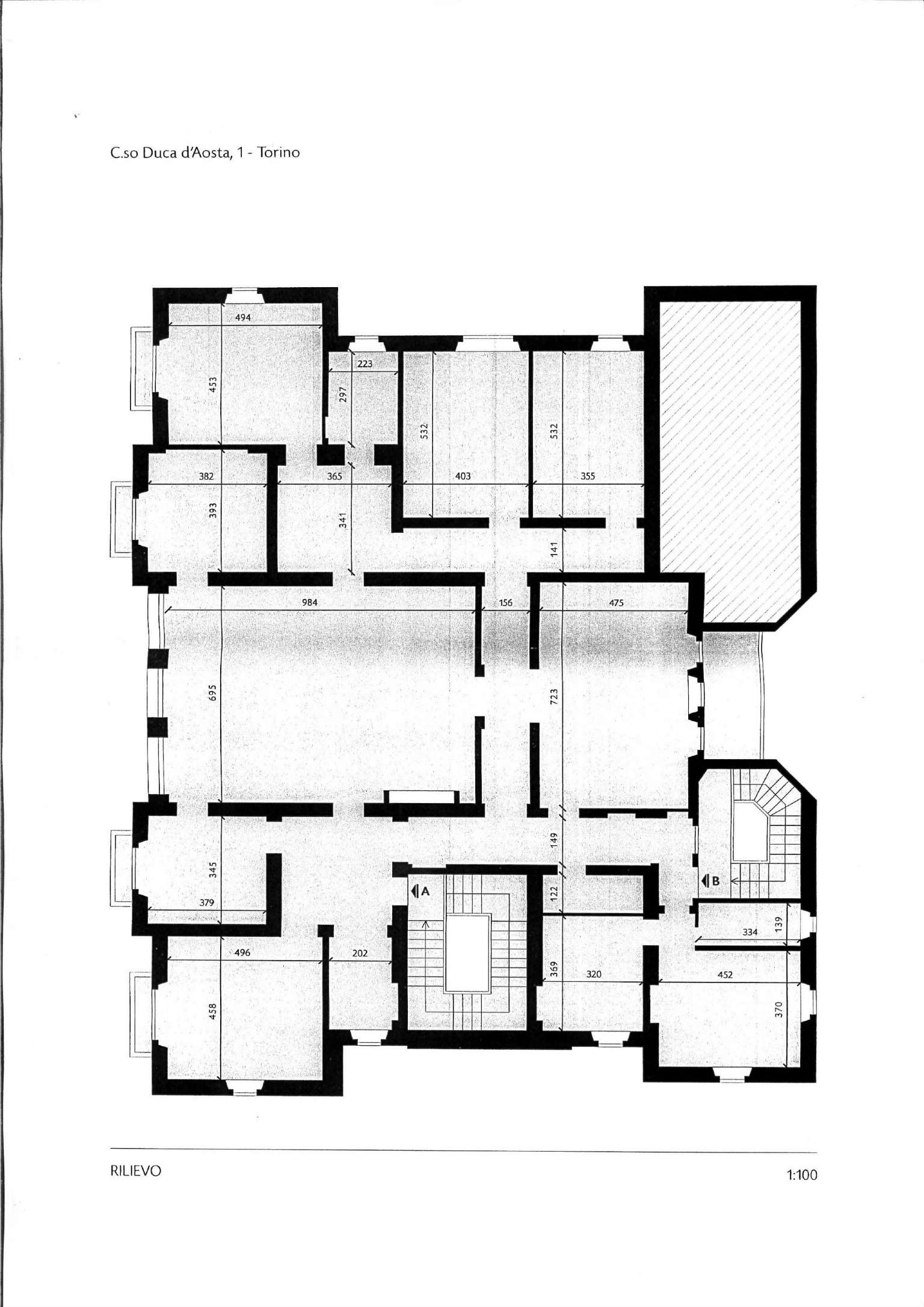 Ufficio - Loc.Com. TORINO affitto  Pedonale Crocetta Duca D'Aosta Mosso Studio Tecnico Immobiliare