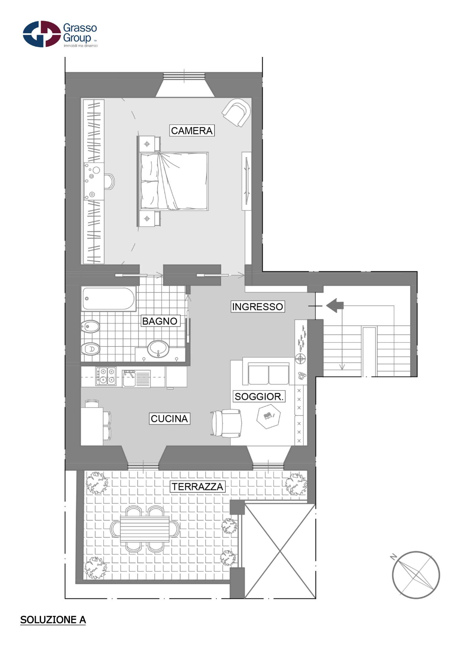 Appartamento ROMA vendita  Centro storico Principe Amedeo Grasso Group Srl