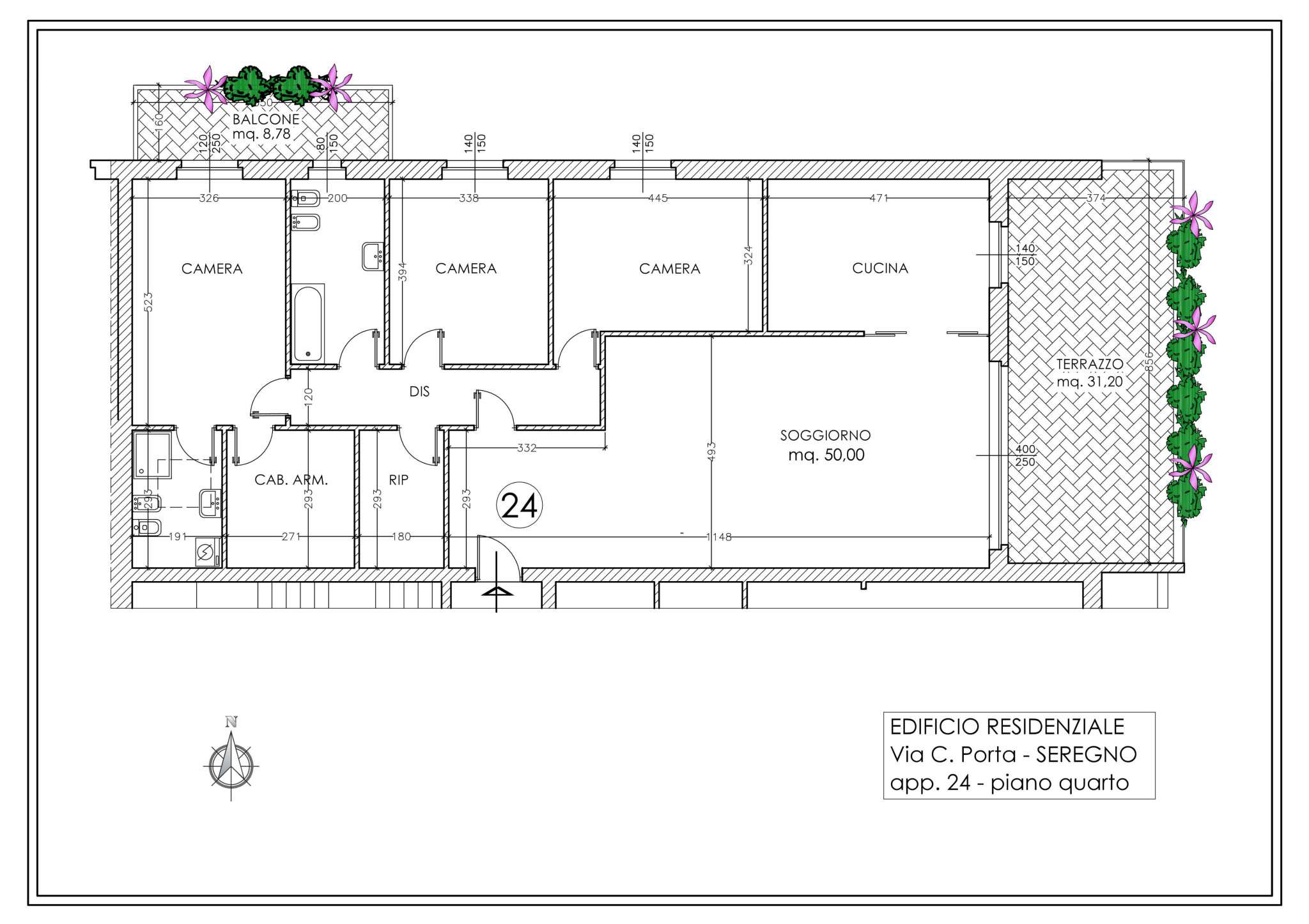 Attico SEREGNO vendita   Carlo Porta Il Metroquadro