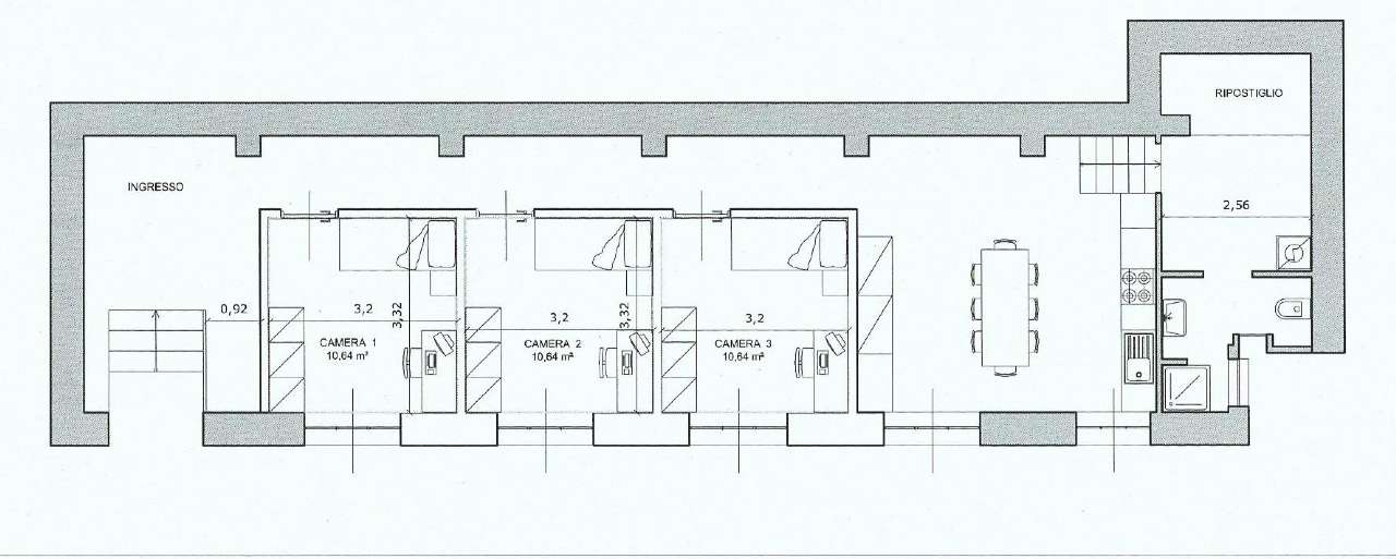 Ufficio - Loc.Com. TORINO vendita  PRECOLLINA Moncalieri Pianezza Centro Immobiliare