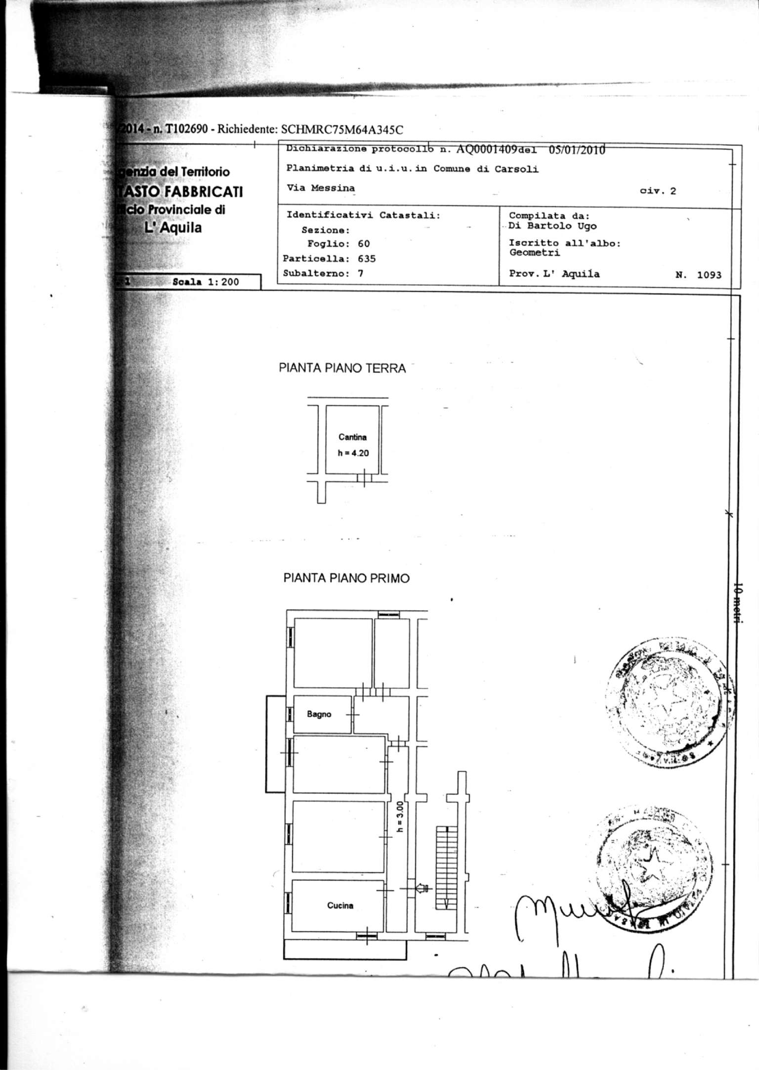 Appartamento CARSOLI vendita   messina IMMOBILIARE SIMONETTI SAS