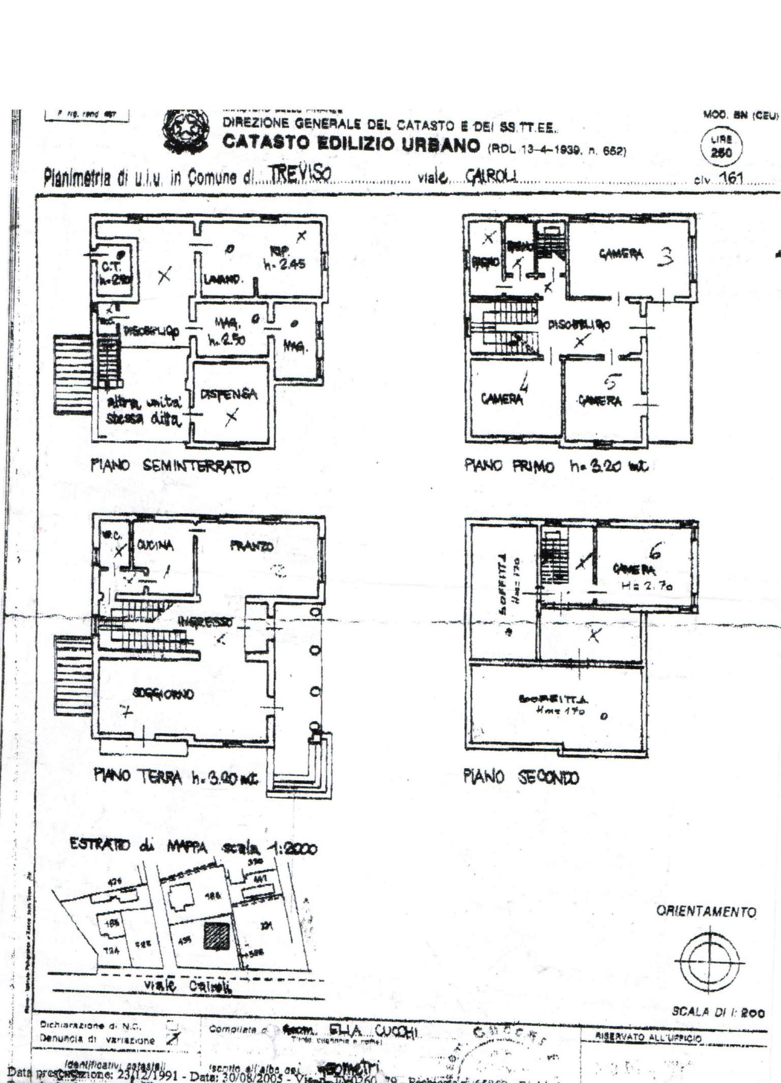 Villa Unifamiliare - Indipendente TREVISO affitto  INTORNO MURA viale cairoli AGENZIA AURORA