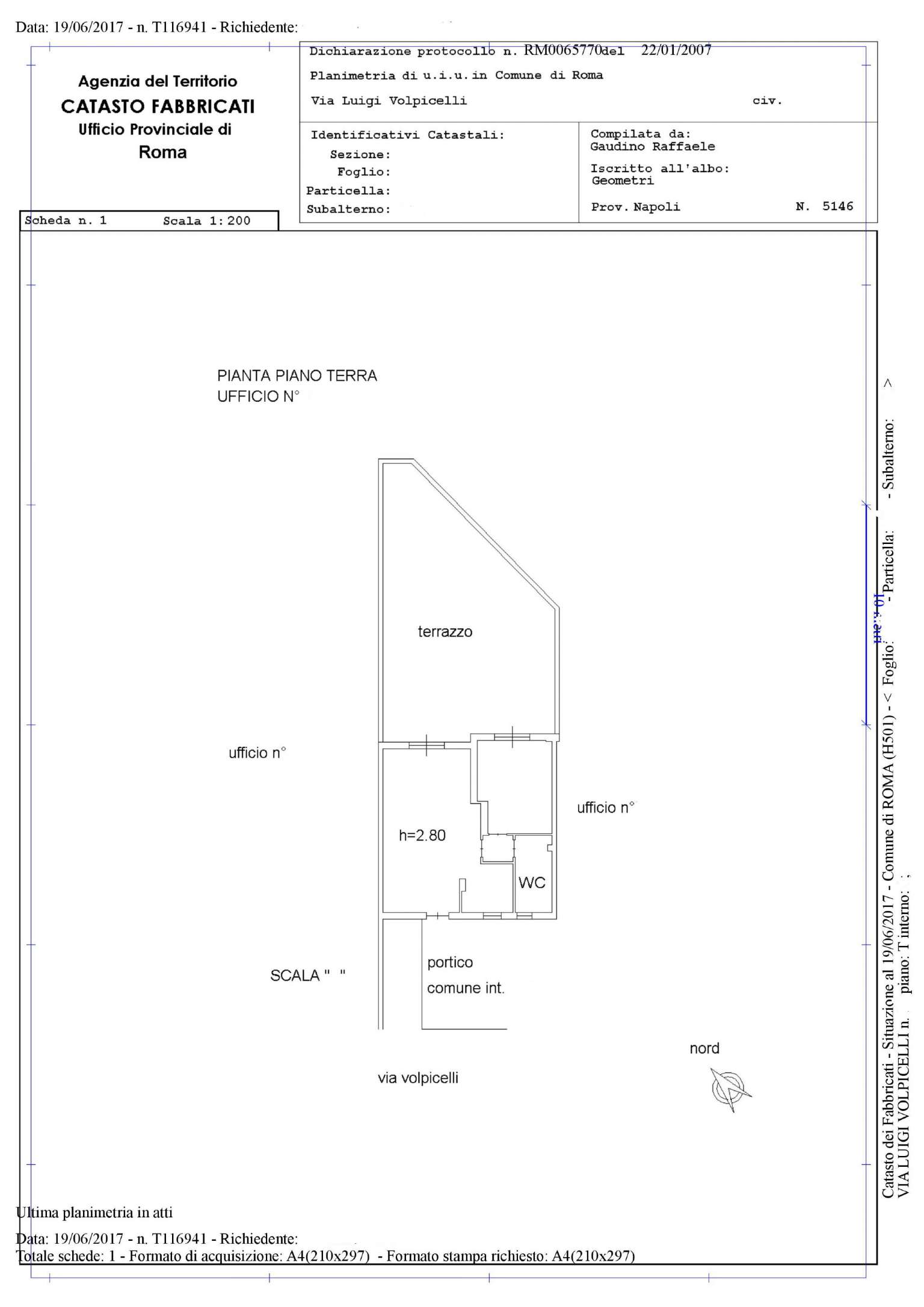 Ufficio - Loc.Com. ROMA vendita  FINOCCHIO Luigi Volpicelli Punto Immobiliare Anagnina S.A.S.