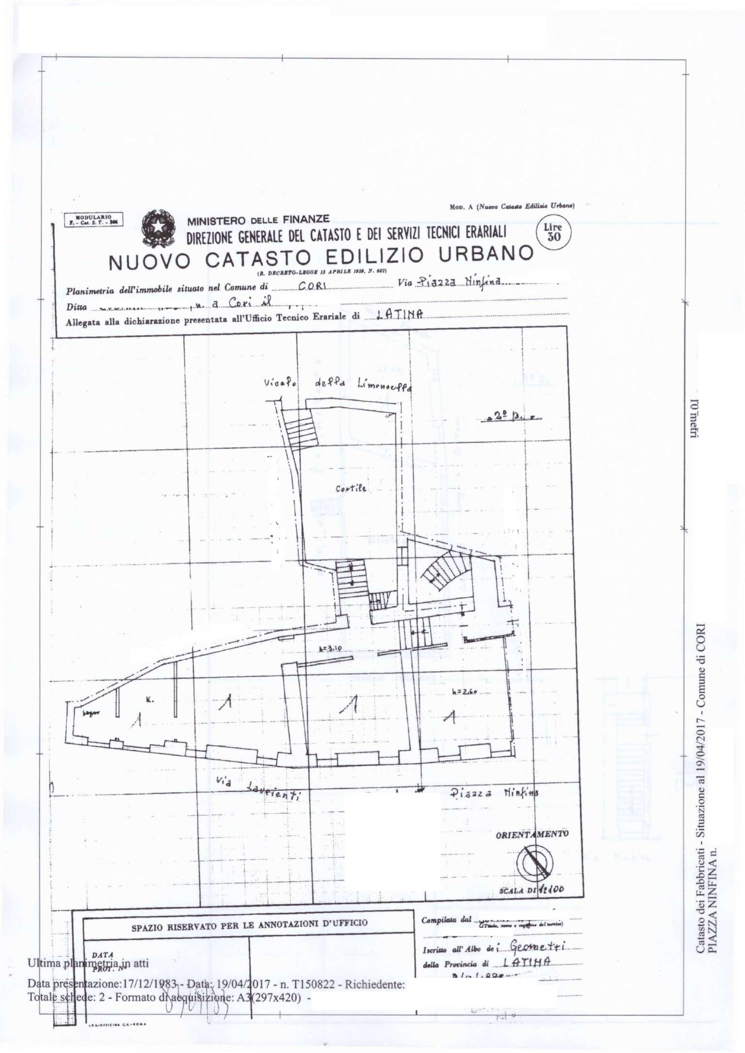 Appartamento CORI vendita   Ninfina TRIESTE IMMOBILIARE SRL