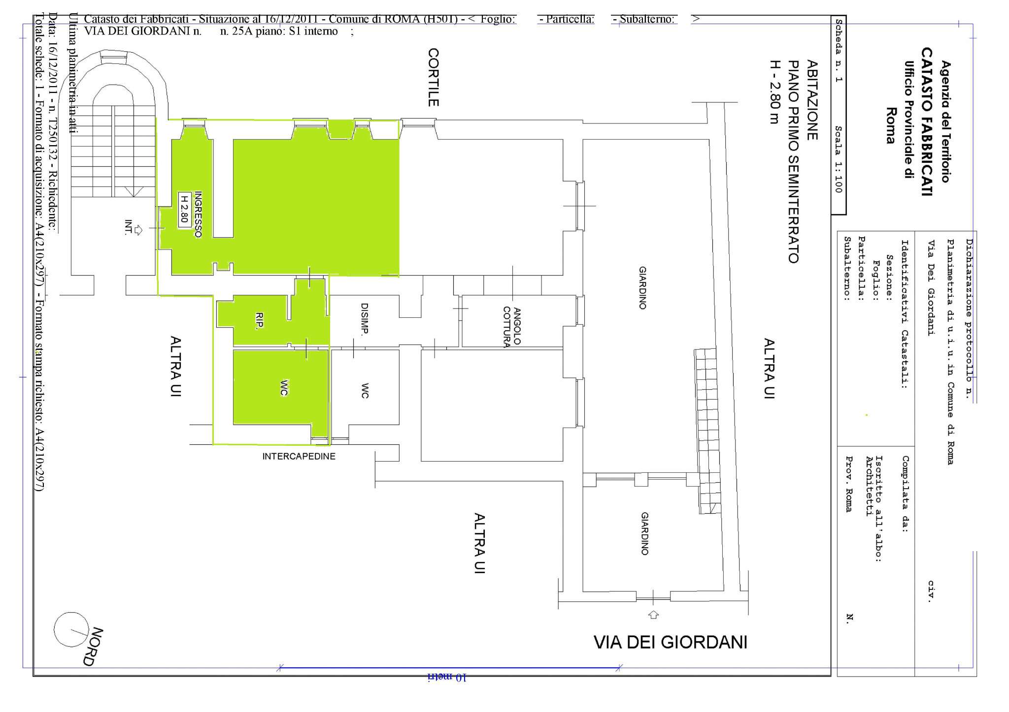 Appartamento ROMA vendita  TRIESTE (II MUN.) dei Giordani TRIESTE IMMOBILIARE SRL