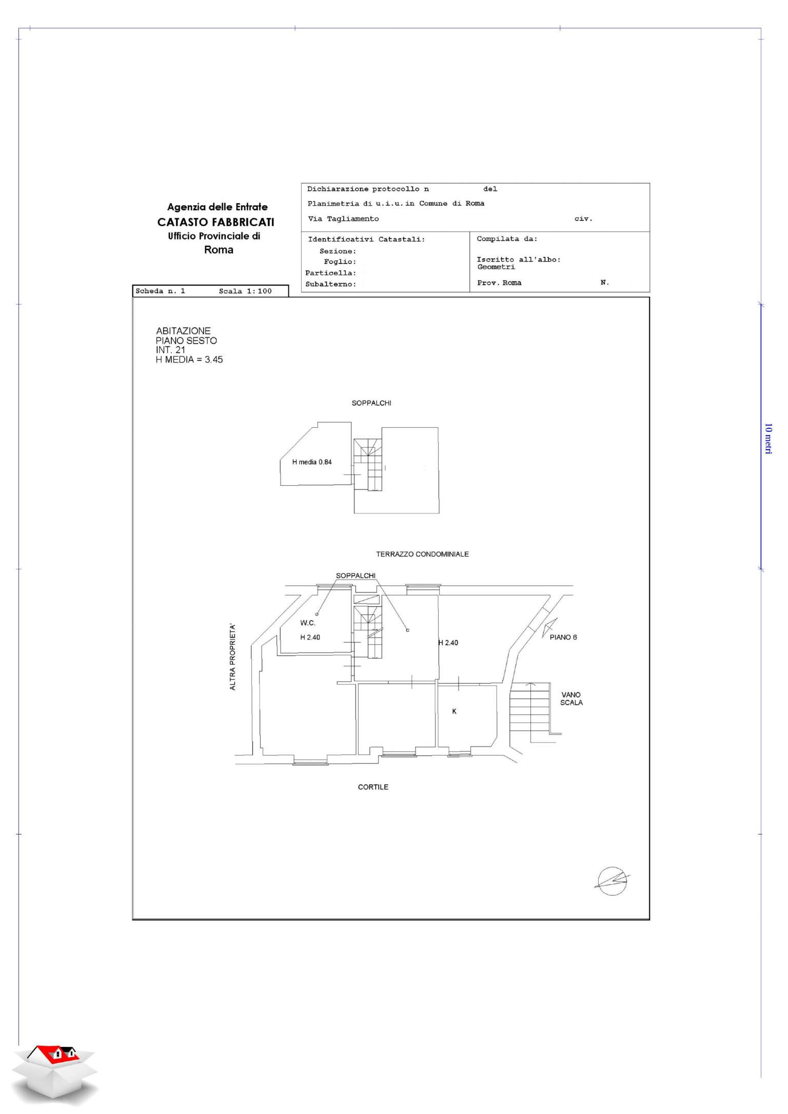 Appartamento ROMA vendita  TRIESTE (II MUN.) Tagliamento TRIESTE IMMOBILIARE SRL