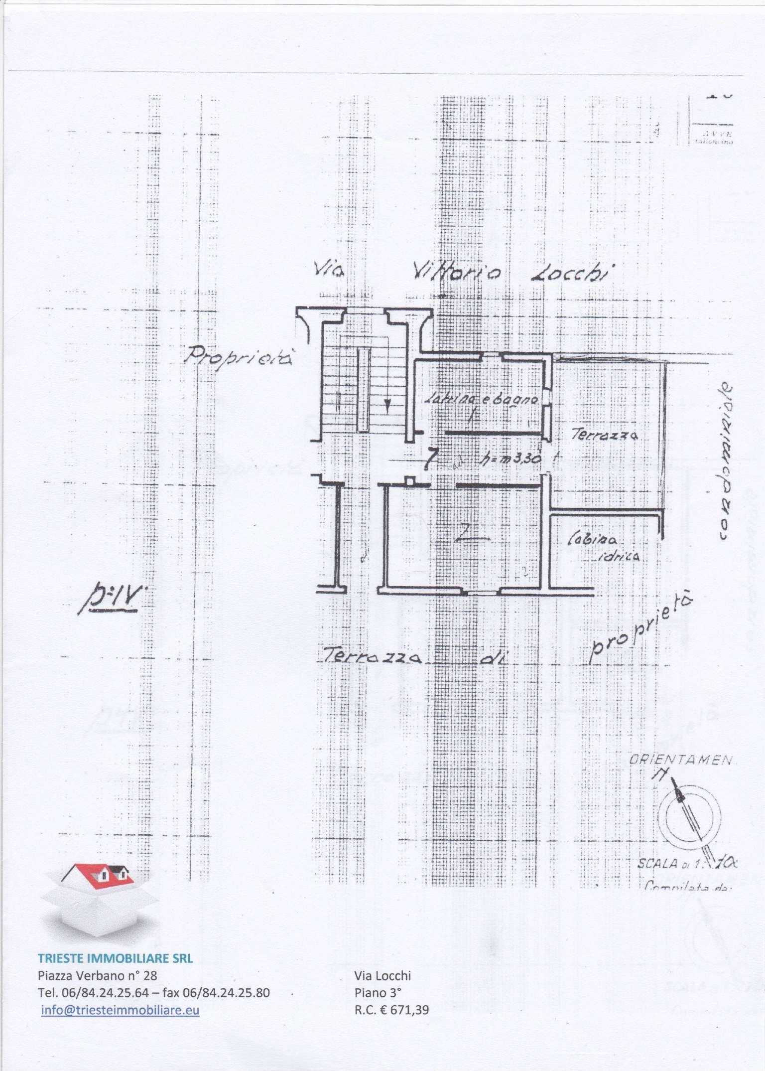  roma affitto quart: flaminio  trieste immobiliare srl