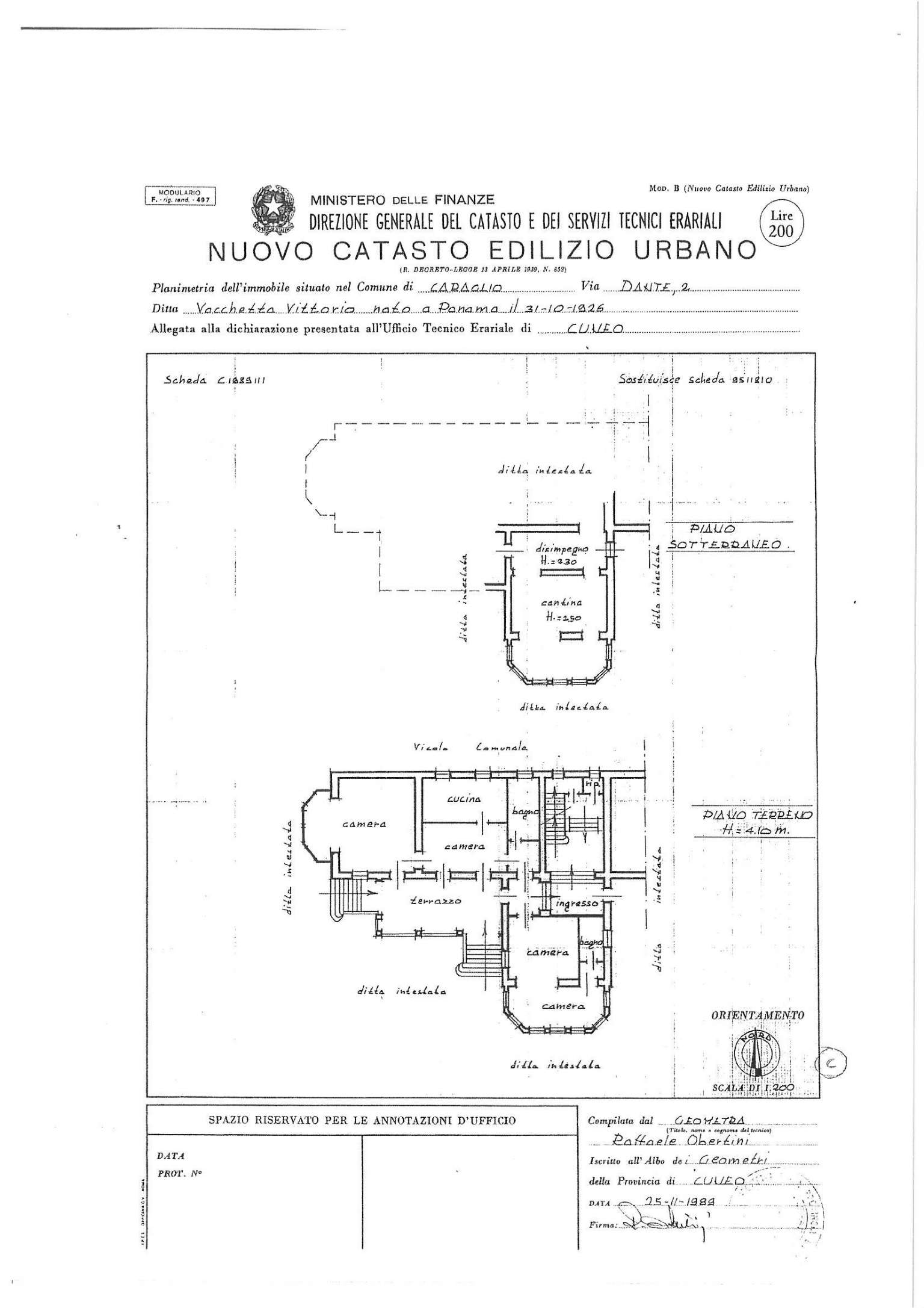 Appartamento CARAGLIO vendita  Centro Dante Vianelli Immobili