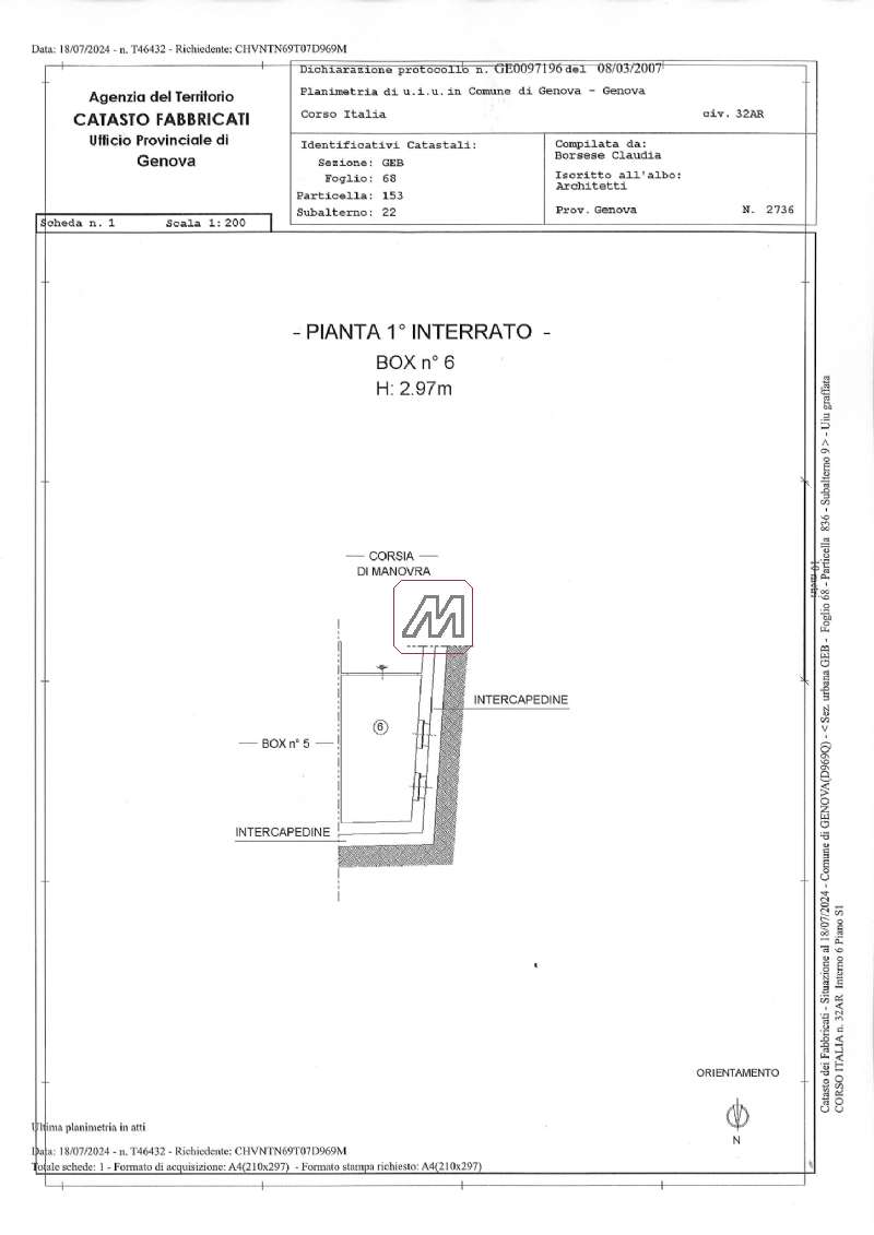 Genova Affitto BOX Immagine 1