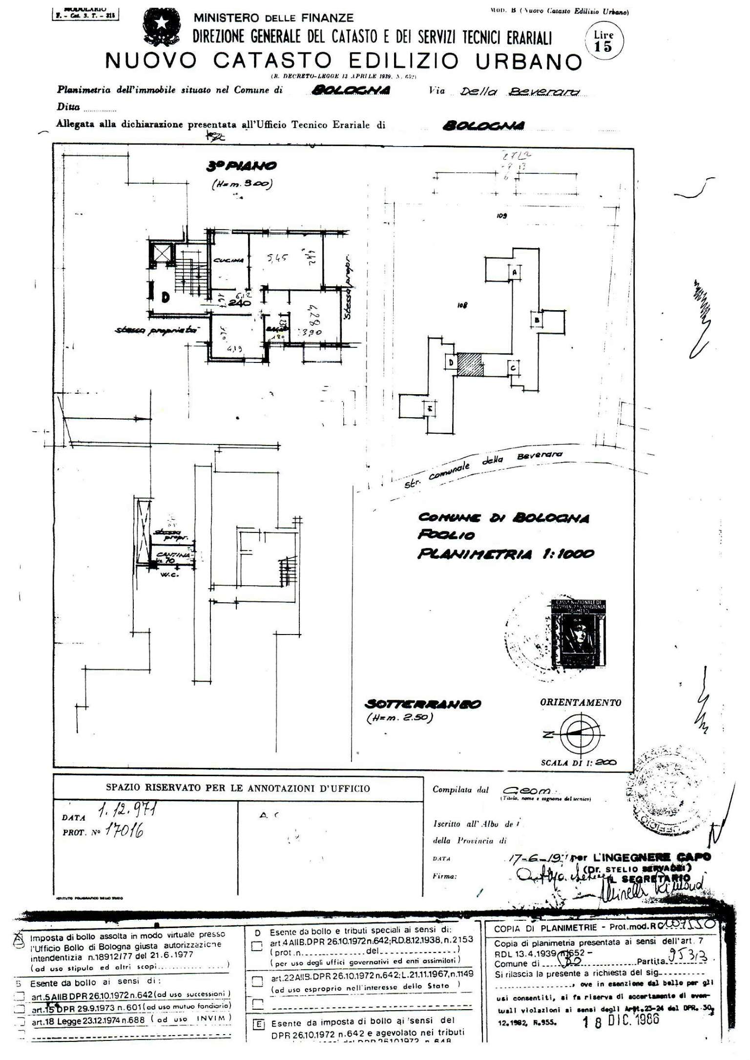 Appartamento BOLOGNA vendita  LAME della Beverara San Luca S.r.l.