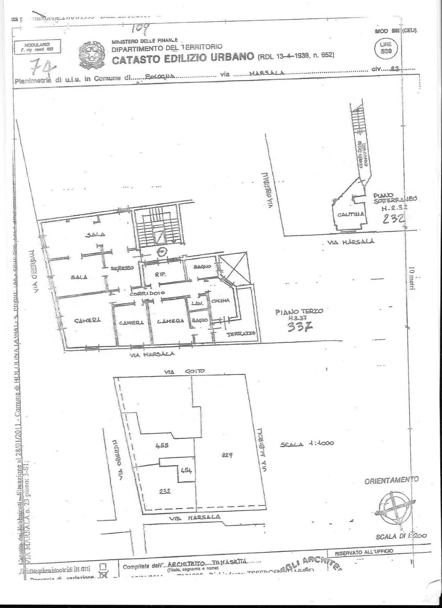 Appartamento BOLOGNA vendita  CENTRO STORICO Marsala San Luca S.r.l.