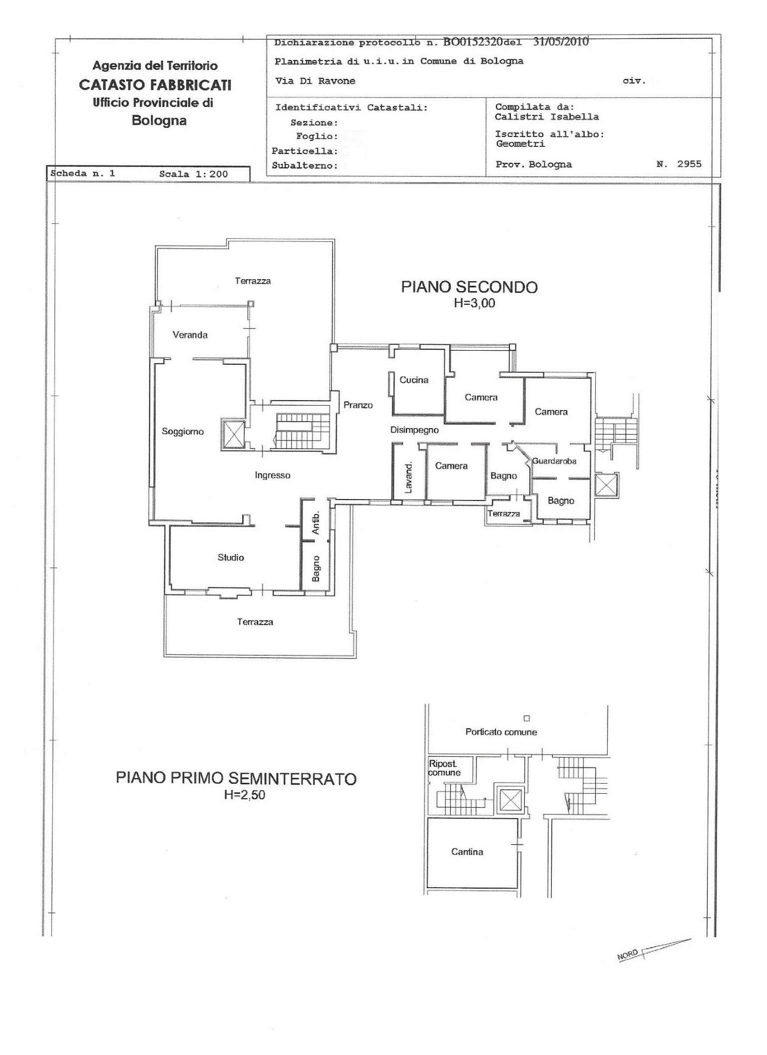 Attico BOLOGNA vendita  SARAGOZZA  del Ravone San Luca S.r.l.