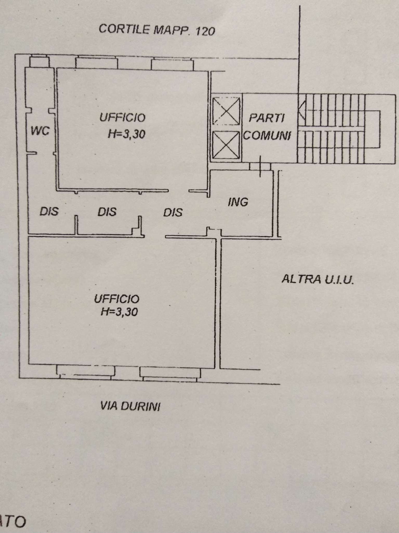 Ufficio - Loc.Com. MILANO affitto  CENTRO STORICO Durini CGF Gruppo Vendite SNC