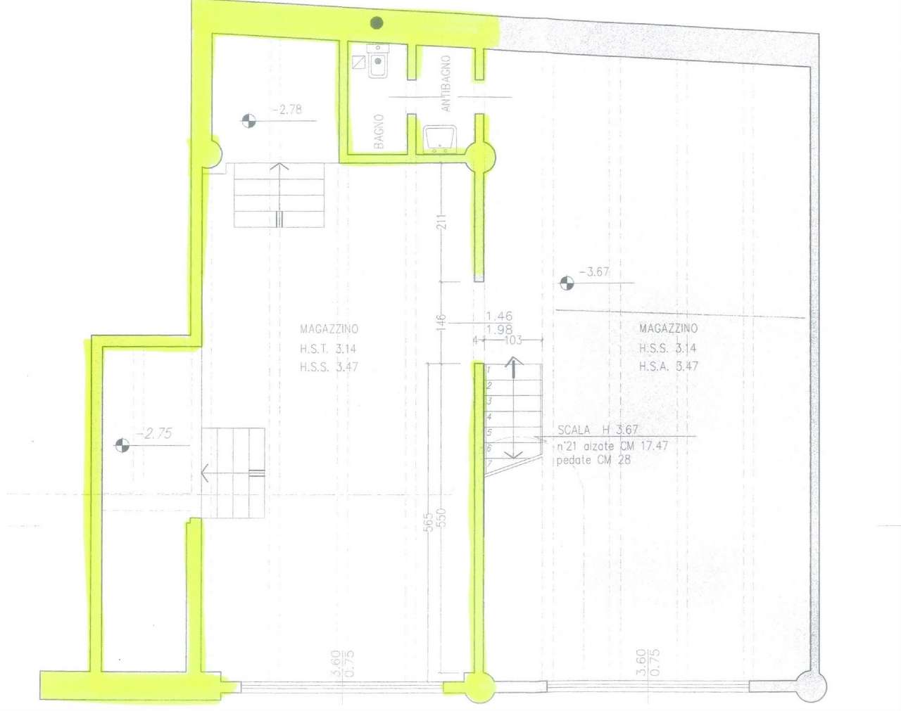 Negozio - Loc.Com. BERGAMO vendita   XX Settembre casafeltri - l'evoluzione immobiliare