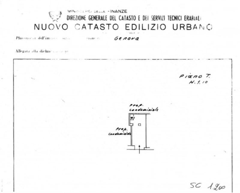  genova affitto quart: san fruttuoso studio-bellotti